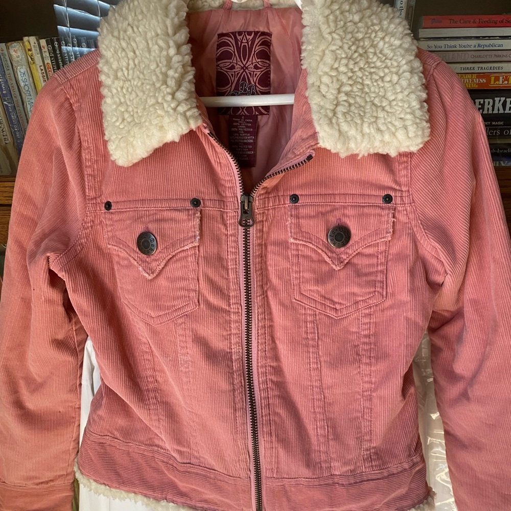 Women’s sz S corduroy cropped jacket